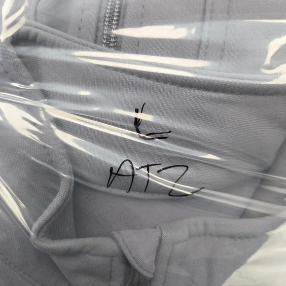 Carhartt Jacket Mens L Gray Modern Fit Full Zip Fleece Scrub Jacket - Picture 11 of 11